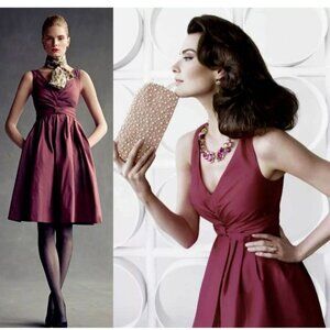 Banana Republic Burgundy Dress